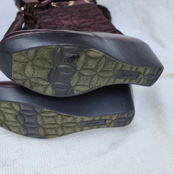 Report Chestnut Quilted Snow/ Rain boots‎ 8 - Picture 4 of 14
